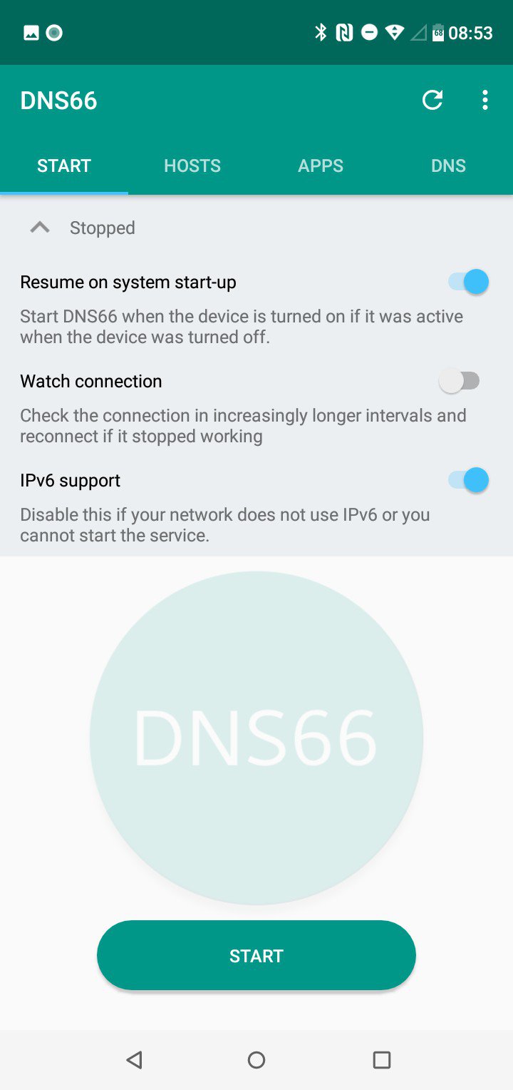 Download for dns66 for android